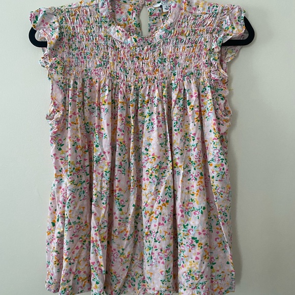 Crown & Ivy Floral Multicolor Women's Top - Picture 3 of 7